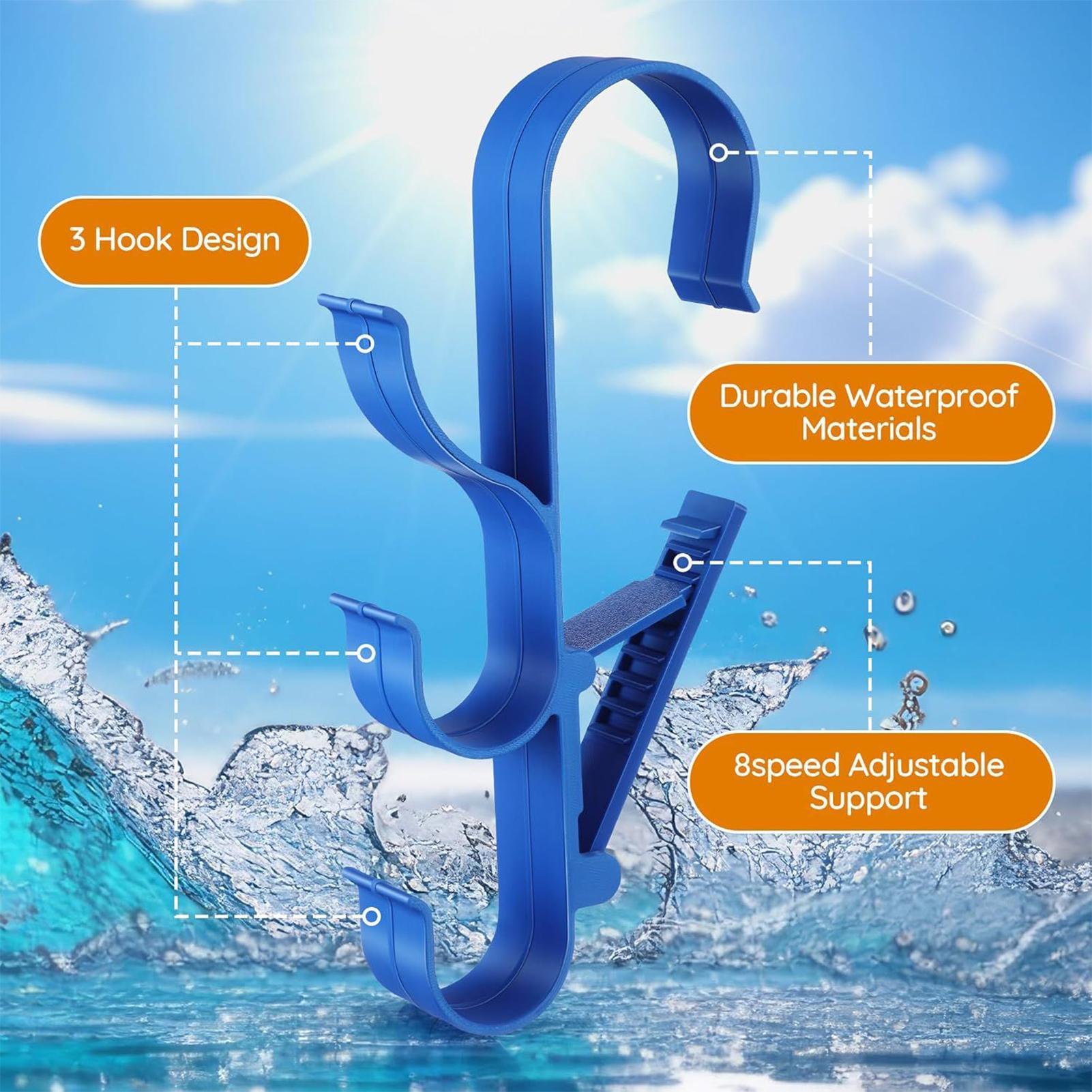 Pool Skimmer Net - Pool Leafs Skimmer Net Holder Adjustable