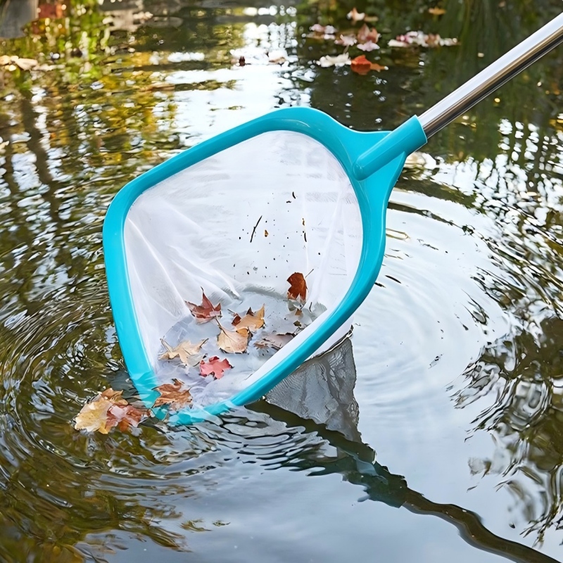 Pool Skimmer Net - 3 Sections Aluminum Alloy Pole Pool