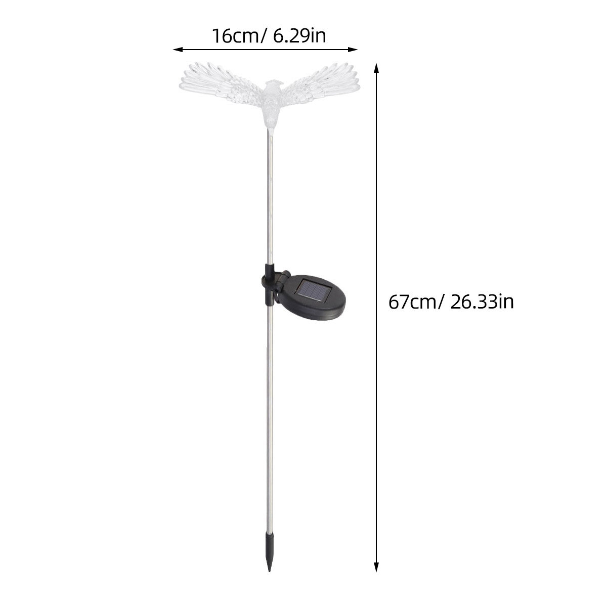 Waterproof Solar Lawn Lamp Bir - Pool Light Solar Rechargeable 评论和价格