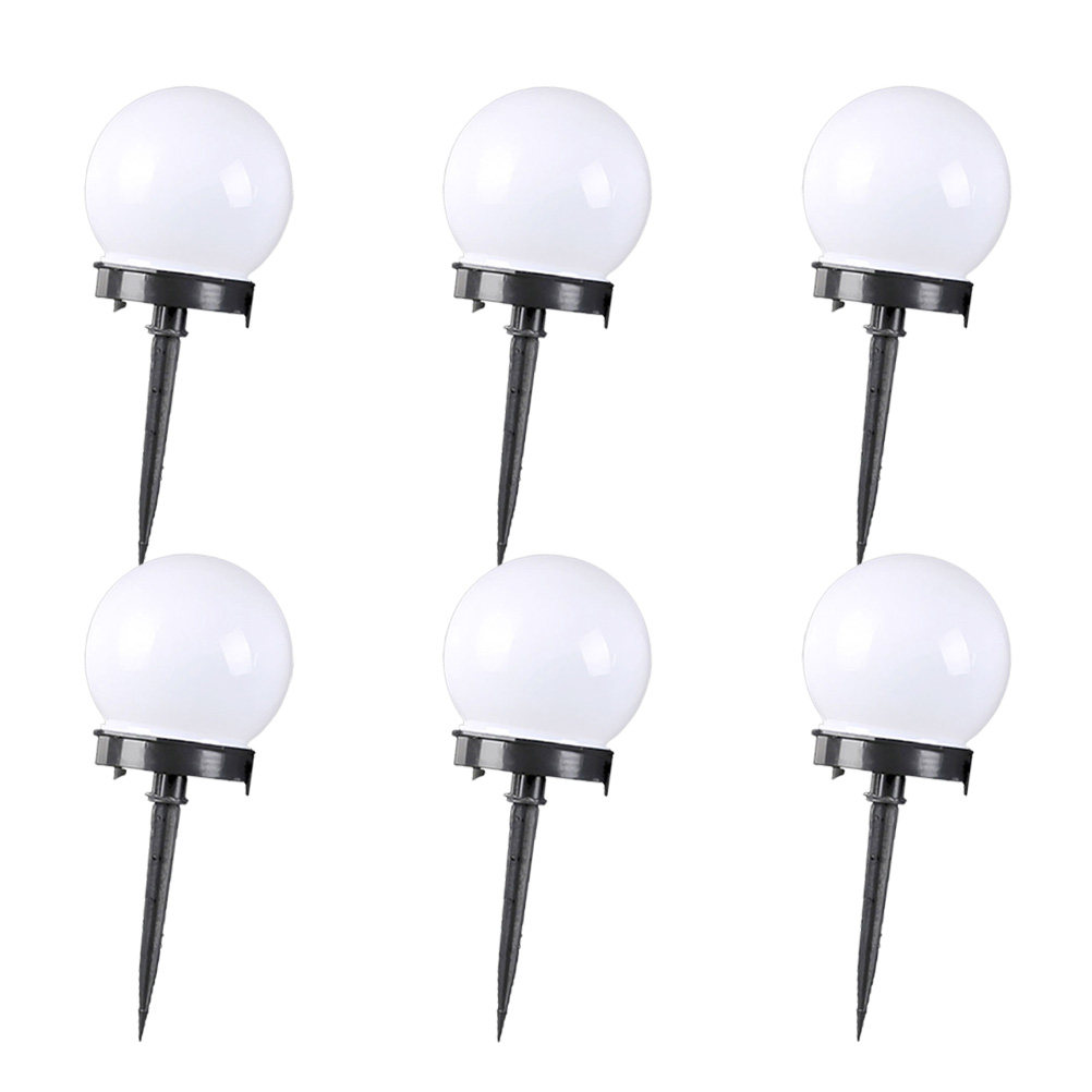 Solar Garden Lights 6 Pack Rou - Pool Light Solar Rechargeable 评论和价格