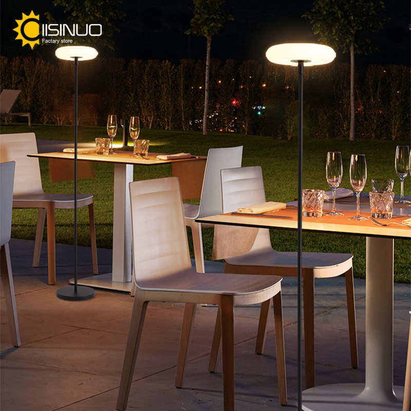Outdoor Floor Lamp Solar Power - Pool Light Solar Rechargeable 评论和价格