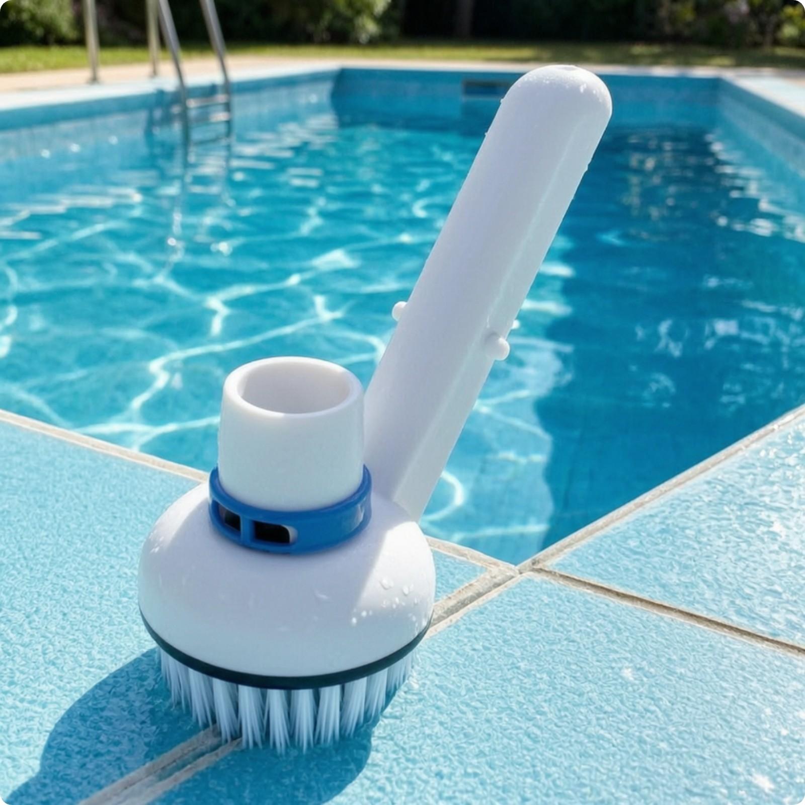 Manual Pool Corner Brush with  - Pool Vacuum Manual 评论和价格