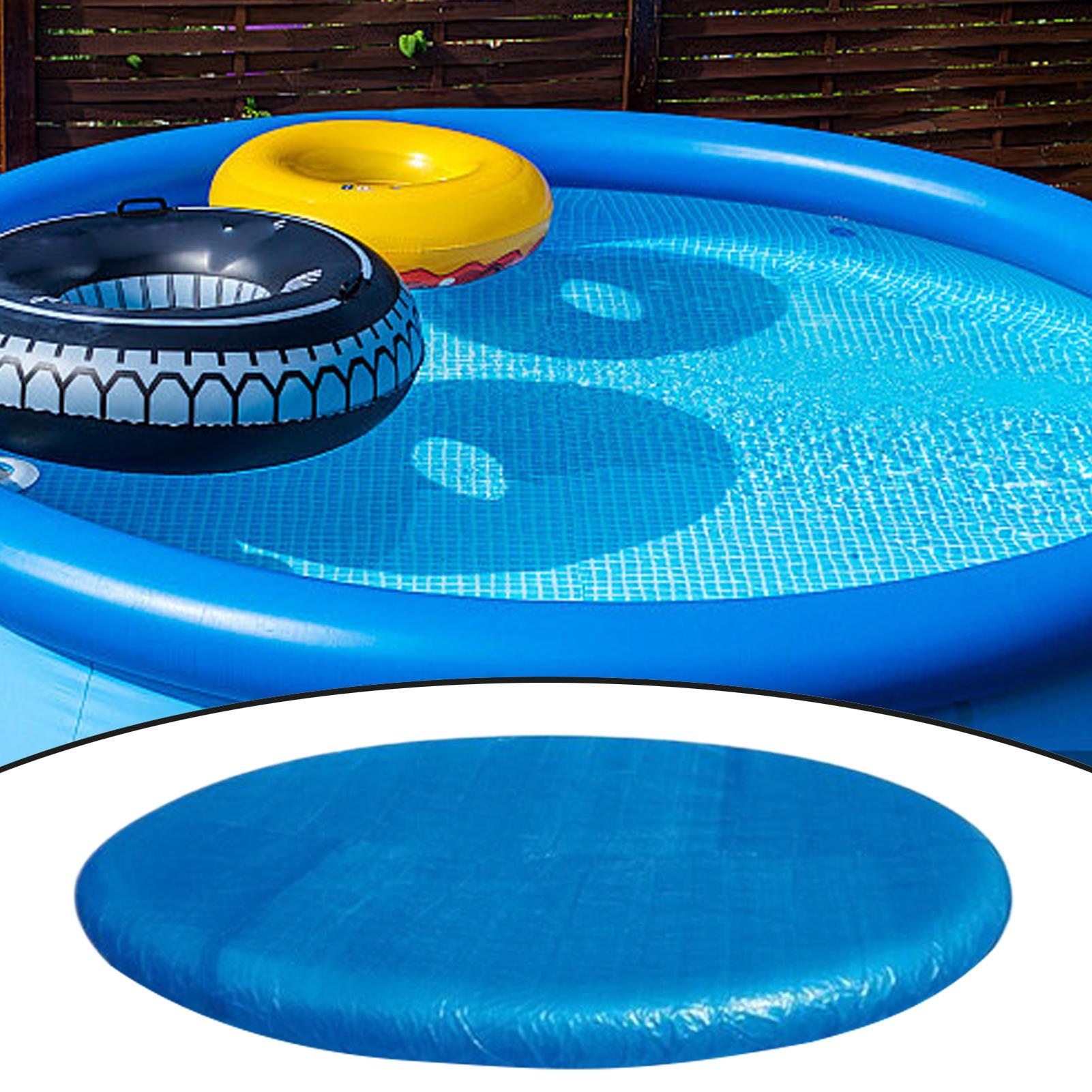 PE Waterproof Pool Mat Round P - Pool Cover Waterproof 评论和价格
