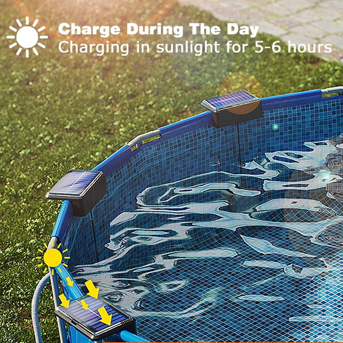Underwater Solar Pool Light wi - Pool Light Solar Rechargeable 评论和价格