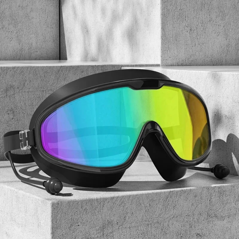 Mirrored Adult Swim Goggles –  - Swim Goggles Anti Fog Uv 评论和价格