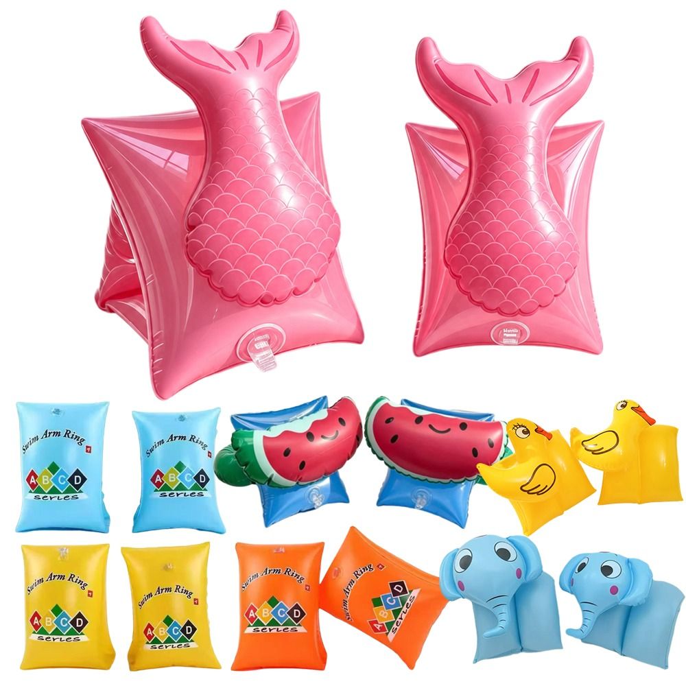 1Pairs Fashion Inflatable Arm  - Pool Float Ring Inflatable 评论和价格