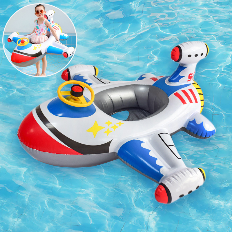 Baby Swimming Circle Airplane  - Pool Float Ring Inflatable 评论和价格