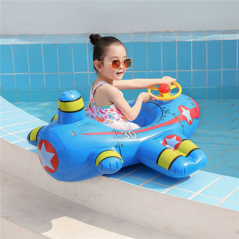 Baby Swimming Circle Airplane  - Pool Float Ring Inflatable 评论和价格