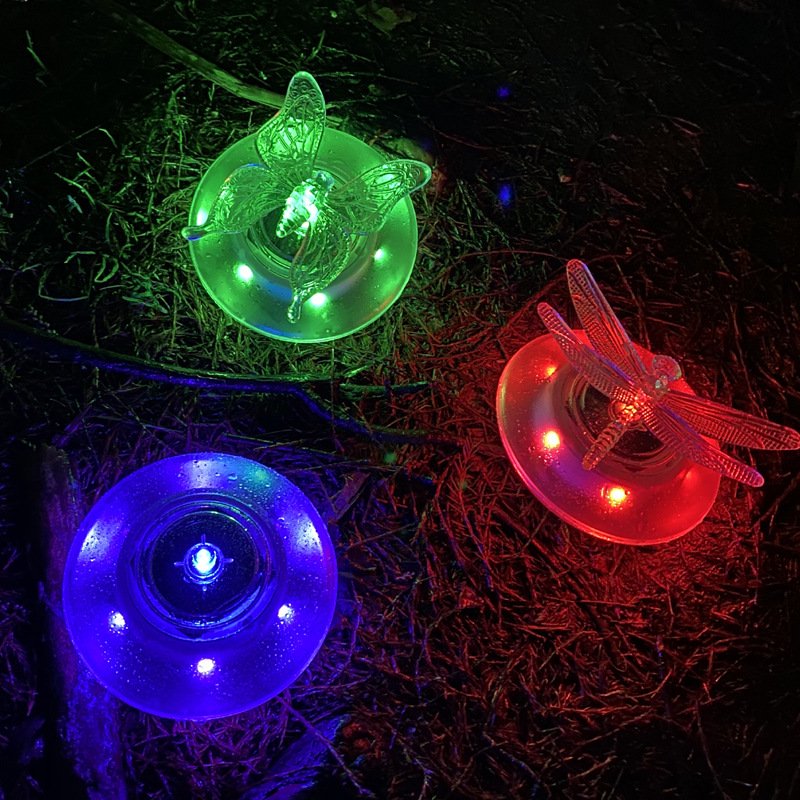 Outdoor Solar Multi-color Floa - Pool Light Solar Rechargeable 评论和价格