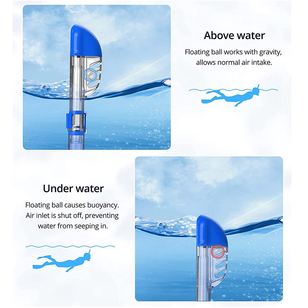 Diving Masks Foldable Anti-Fog - Snorkel Mask Full Face 评论和价格