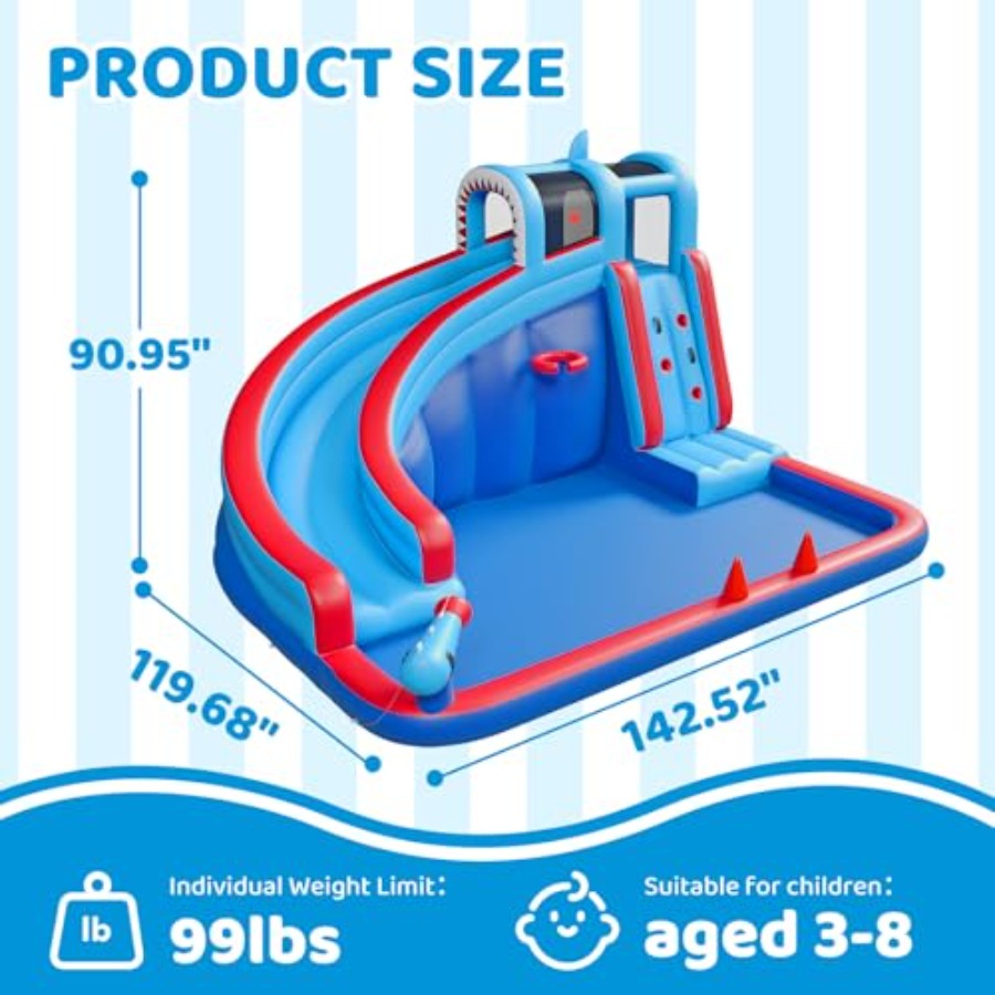 Backyard inflatable water slid - Water Slide Inflatable 评论和价格