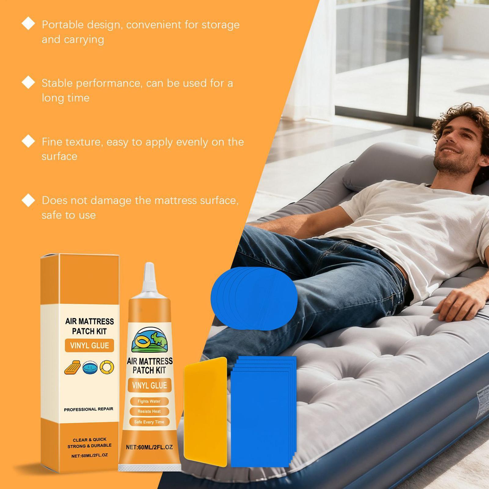Repair Patch Kit Vinyl Waterpr - Pool Lounger Inflatable 评论和价格