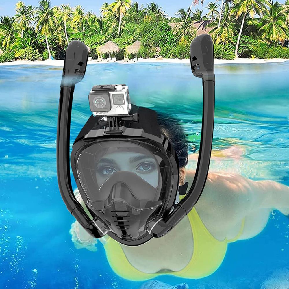 Full Face Snorkel Mask 180°Pan - Snorkel Mask Full Face 评论和价格