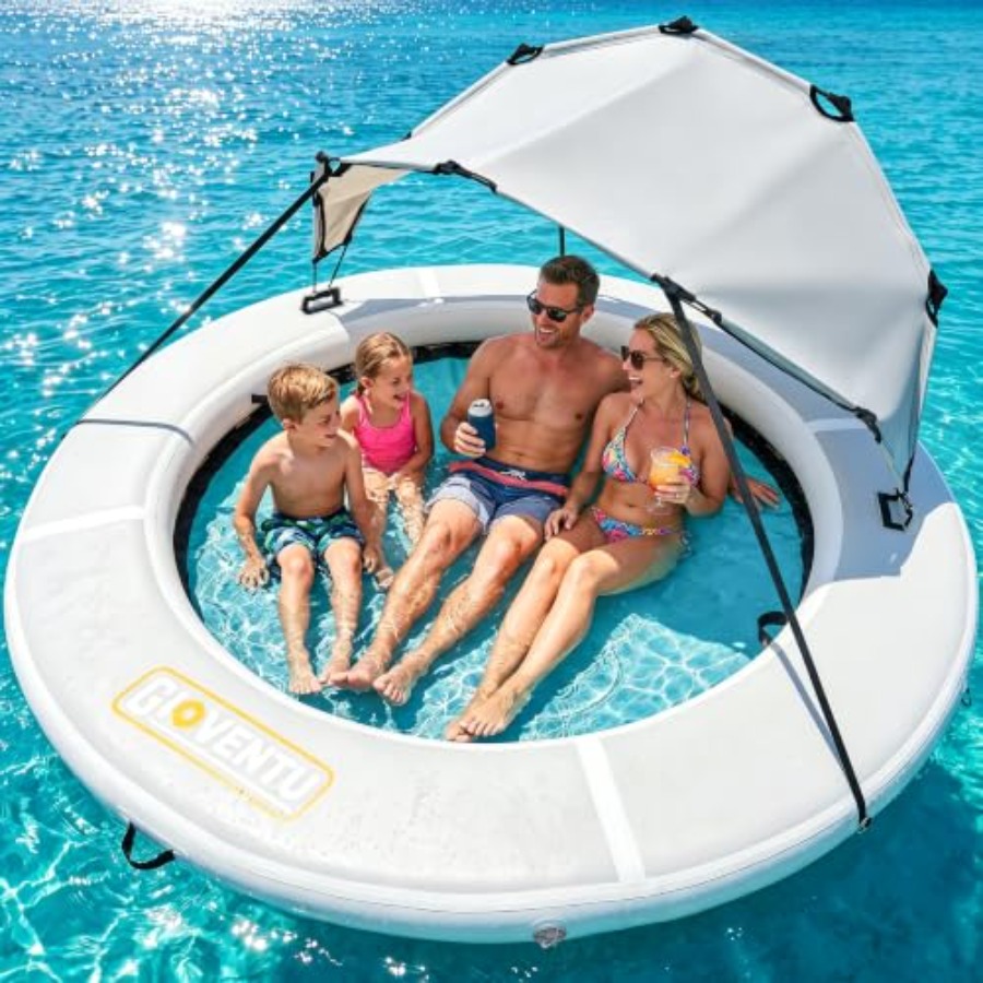 8FT inflatable water hammock f - Pool Float Ring Inflatable 评论和价格