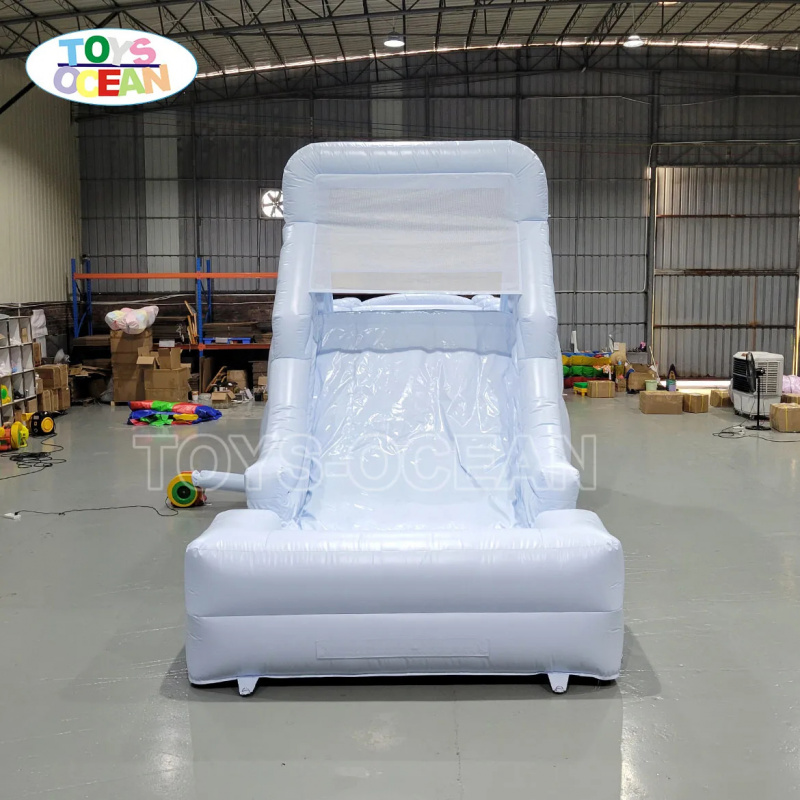 White Inflatable Water Slide w - Water Slide Inflatable 评论和价格
