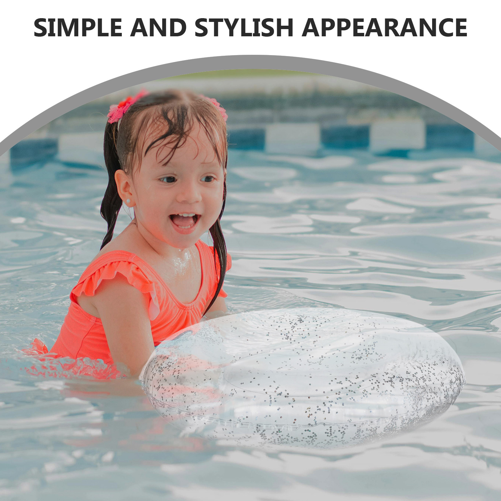60Cm Inflatable Swimming Ring  - Pool Float Ring Inflatable 评论和价格