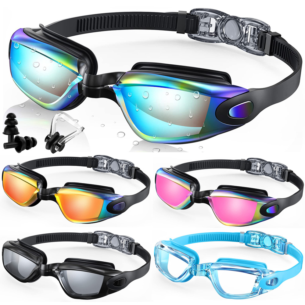Swimming Goggles Professional  - Swim Goggles Anti Fog Uv 评论和价格