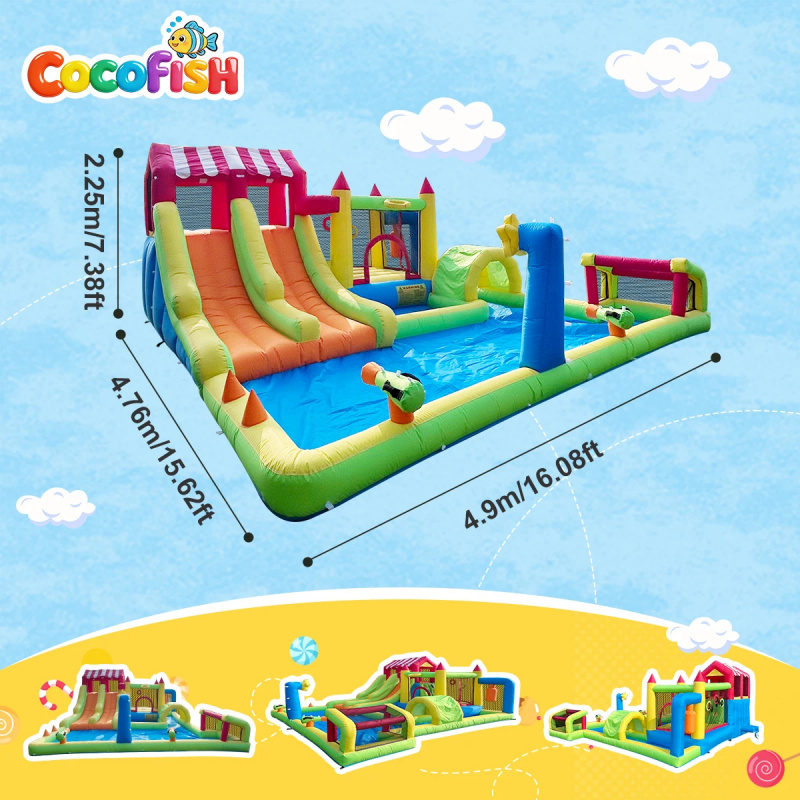 Cocofish Cocofish Backyard Sum - Water Slide Inflatable 评论和价格
