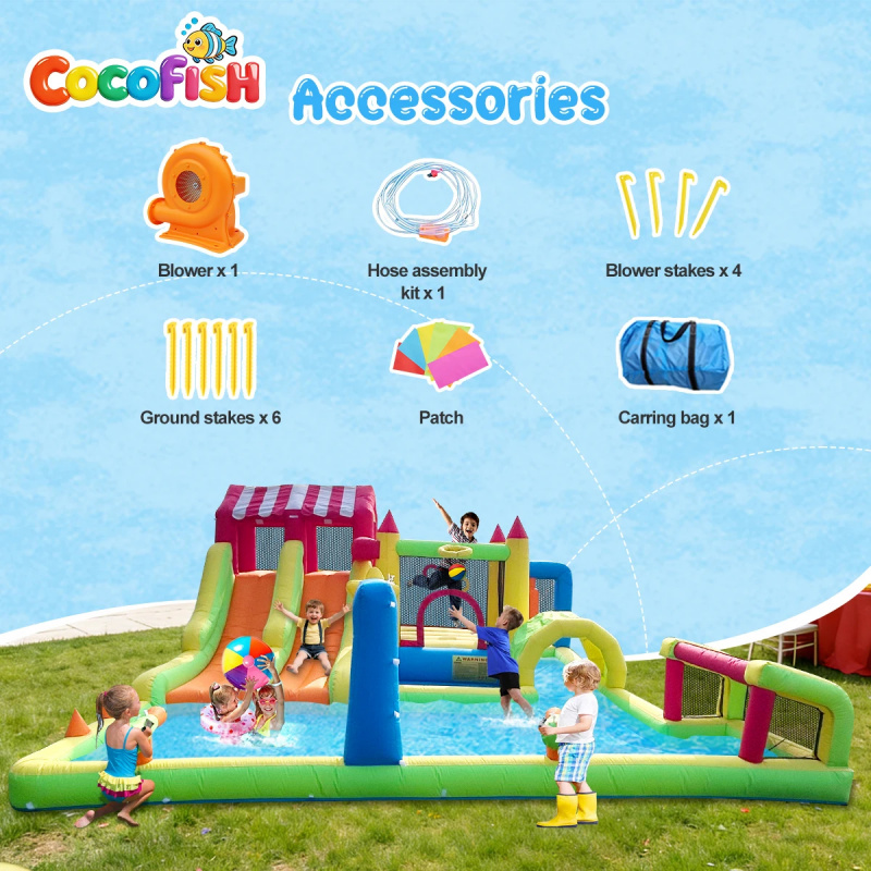 Cocofish Cocofish Backyard Sum - Water Slide Inflatable 评论和价格