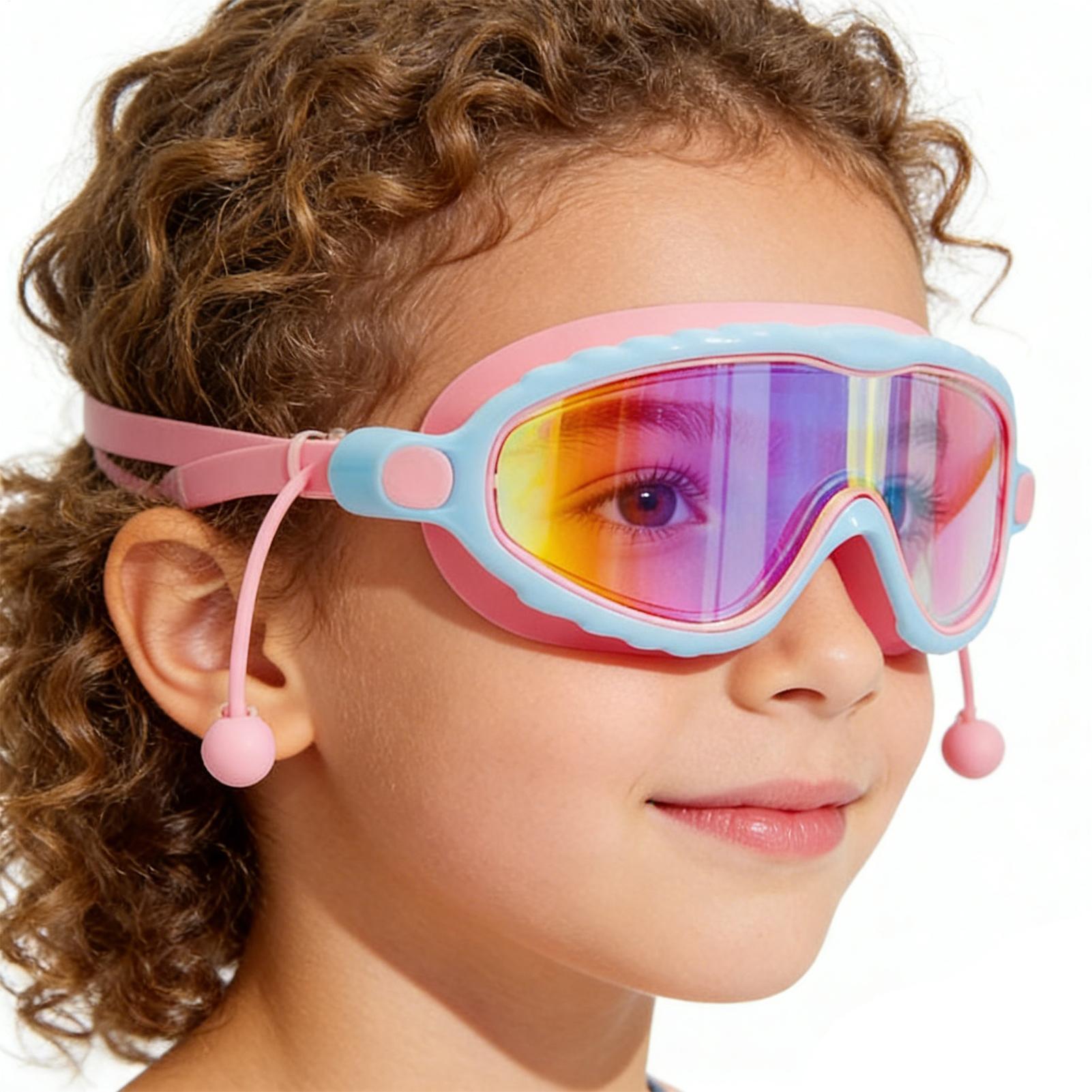 Kids Goggles For Swimming Anti - Swim Goggles Anti Fog Uv 评论和价格