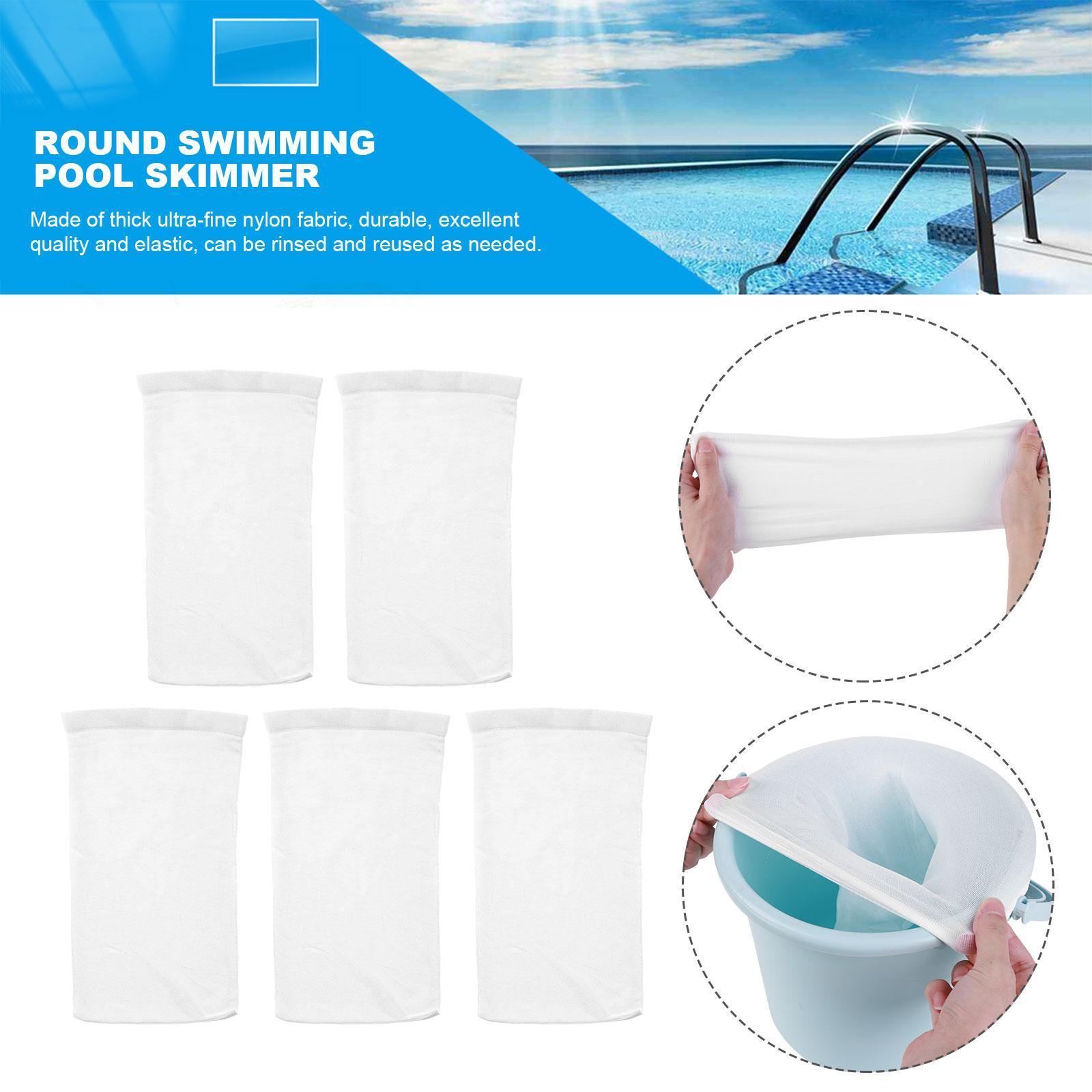100-5PCS Pool Skimmer Socks El - Pool Skimmer Net 评论和价格