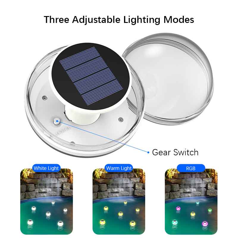 Solar Floating Pool Light for  - Pool Light Solar Rechargeable 评论和价格