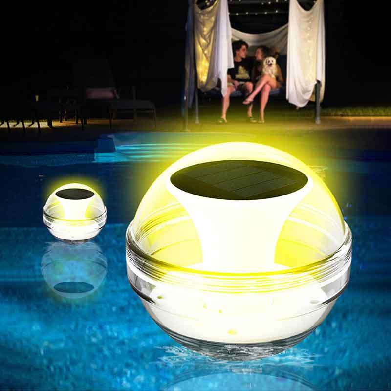 Solar Floating Pool Light for  - Pool Light Solar Rechargeable 评论和价格