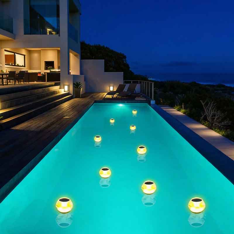 Solar Floating Pool Light for  - Pool Light Solar Rechargeable 评论和价格