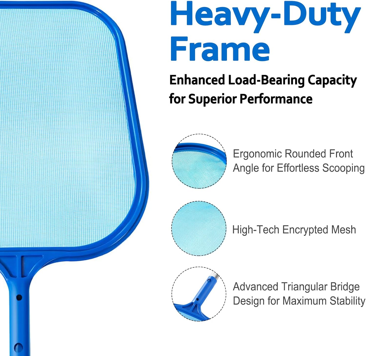 64 Inch Pool Leaf Skimmer Net  - Pool Skimmer Net 评论和价格