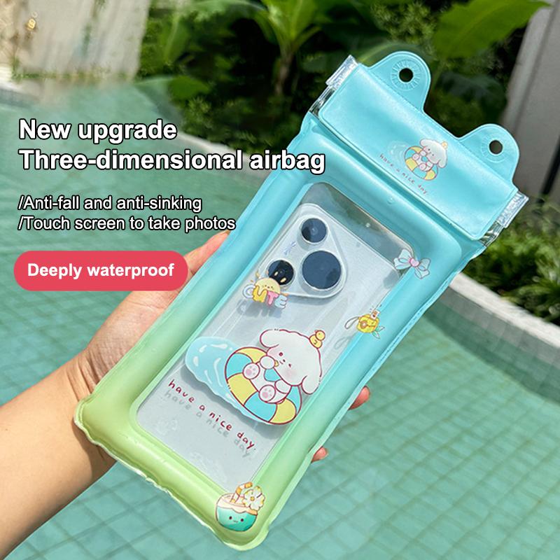 Floating Air Cushion Phone Bag - Pool Cover Waterproof 评论和价格