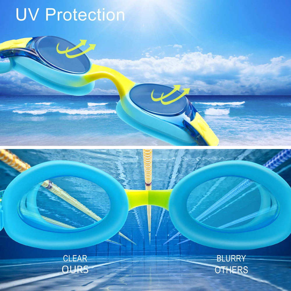 Swimming Goggles For Kids Yout - Swim Goggles Anti Fog Uv 评论和价格