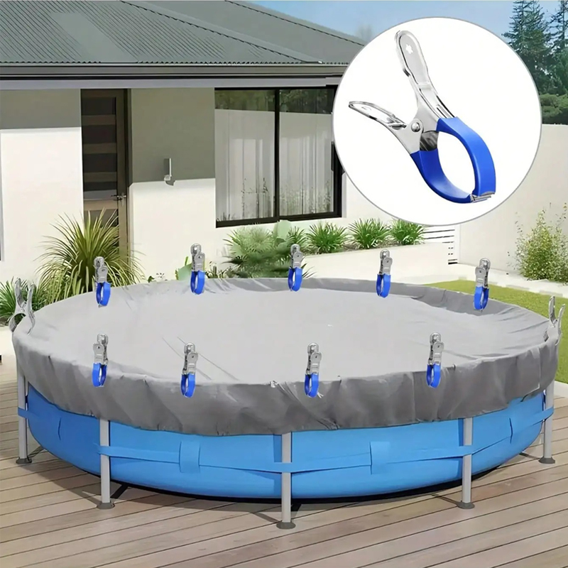 6pcs/set Durable Stainless Ste - Pool Ladder Above Ground 评论和价格