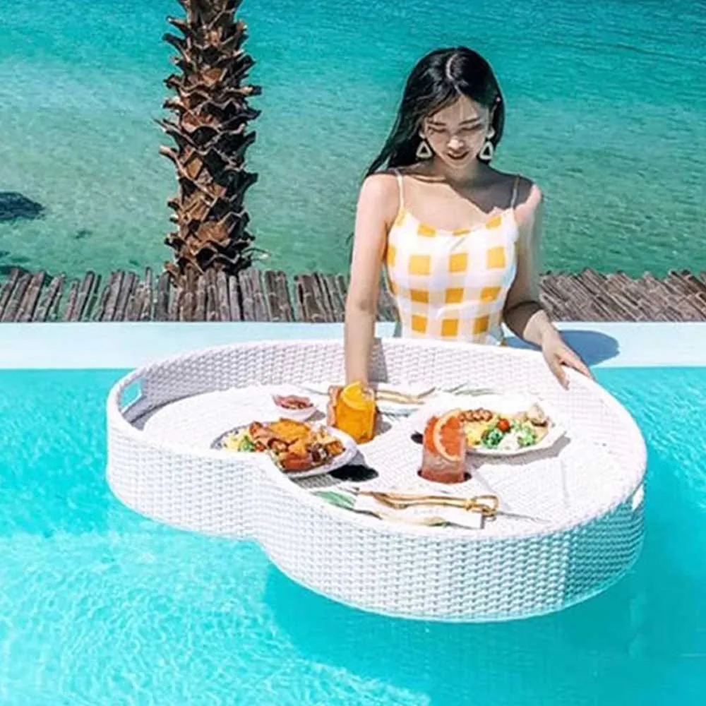 Net Red Floating Tray Round Ra - Pool Skimmer Net 评论和价格