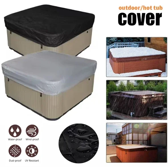 Spa Hot Tub Dust Cover Bathtub - Pool Cover Waterproof 评论和价格