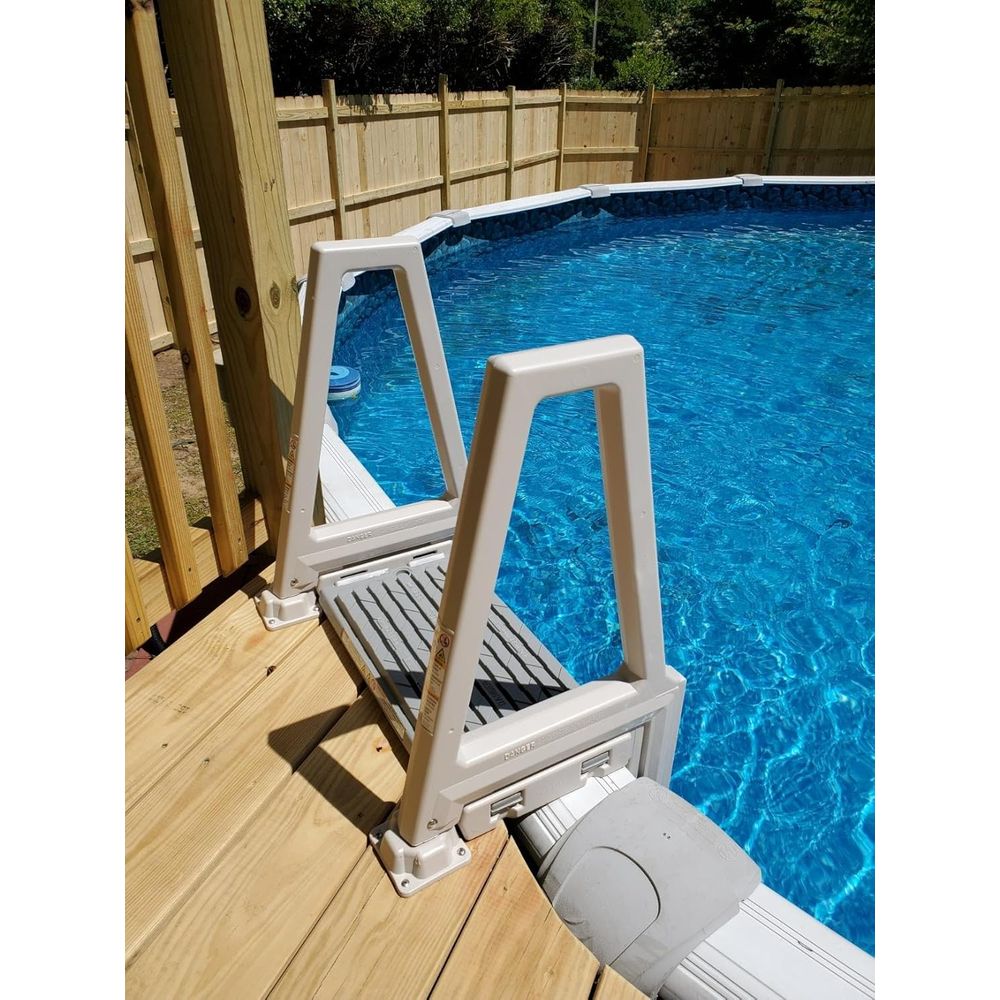 Adjustable Above Ground Pool L - Pool Ladder Above Ground 评论和价格