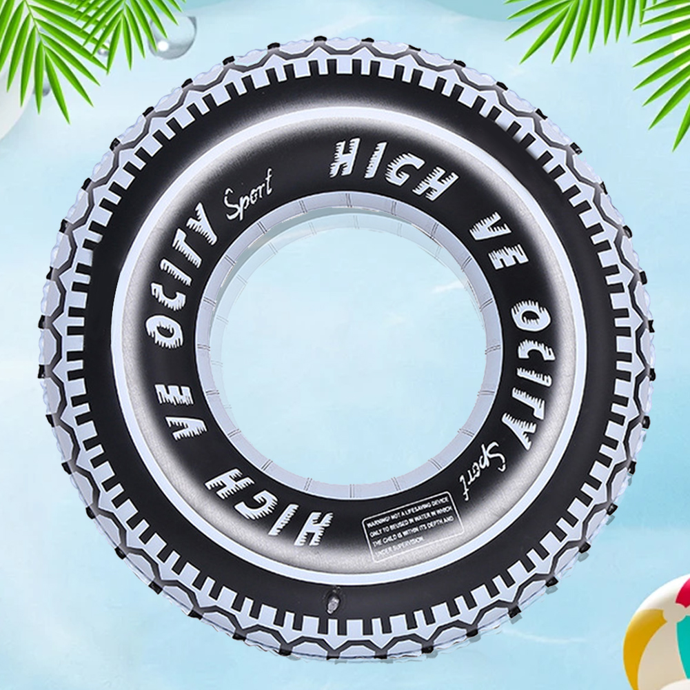 Tire Pattern Pool Floating Rin - Pool Float Ring Inflatable 评论和价格