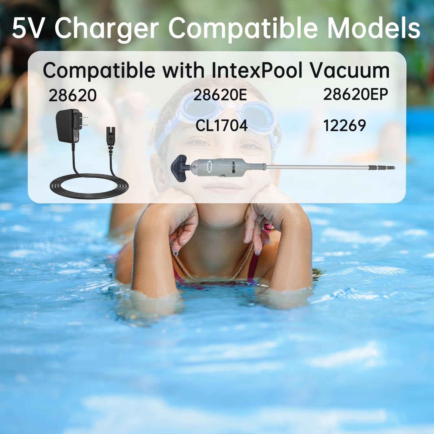 5V Replacement Charger Cord fo - Pool Vacuum Manual 评论和价格