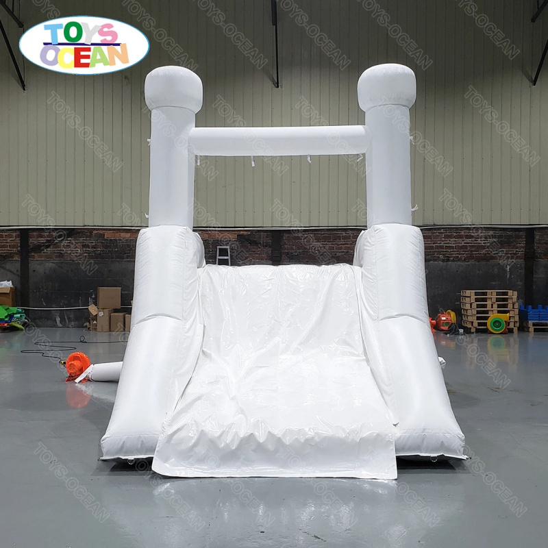 Custom Backyard White Water Sl - Water Slide Inflatable 评论和价格