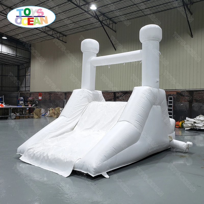 Custom Backyard White Water Sl - Water Slide Inflatable 评论和价格
