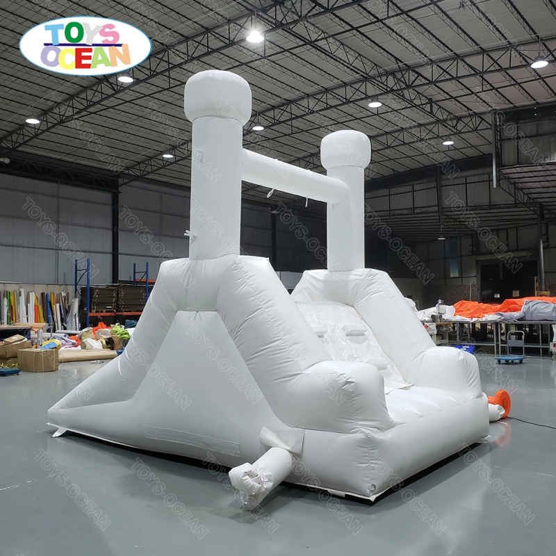 Custom Backyard White Water Sl - Water Slide Inflatable 评论和价格